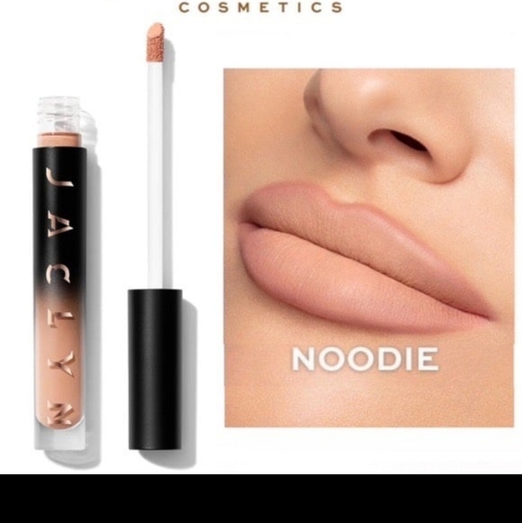 JACLYN Noodie Color Liquid Lipstick .12 fl oz Full Size Poutspoken Cosmetics New - Picture 8 of 8